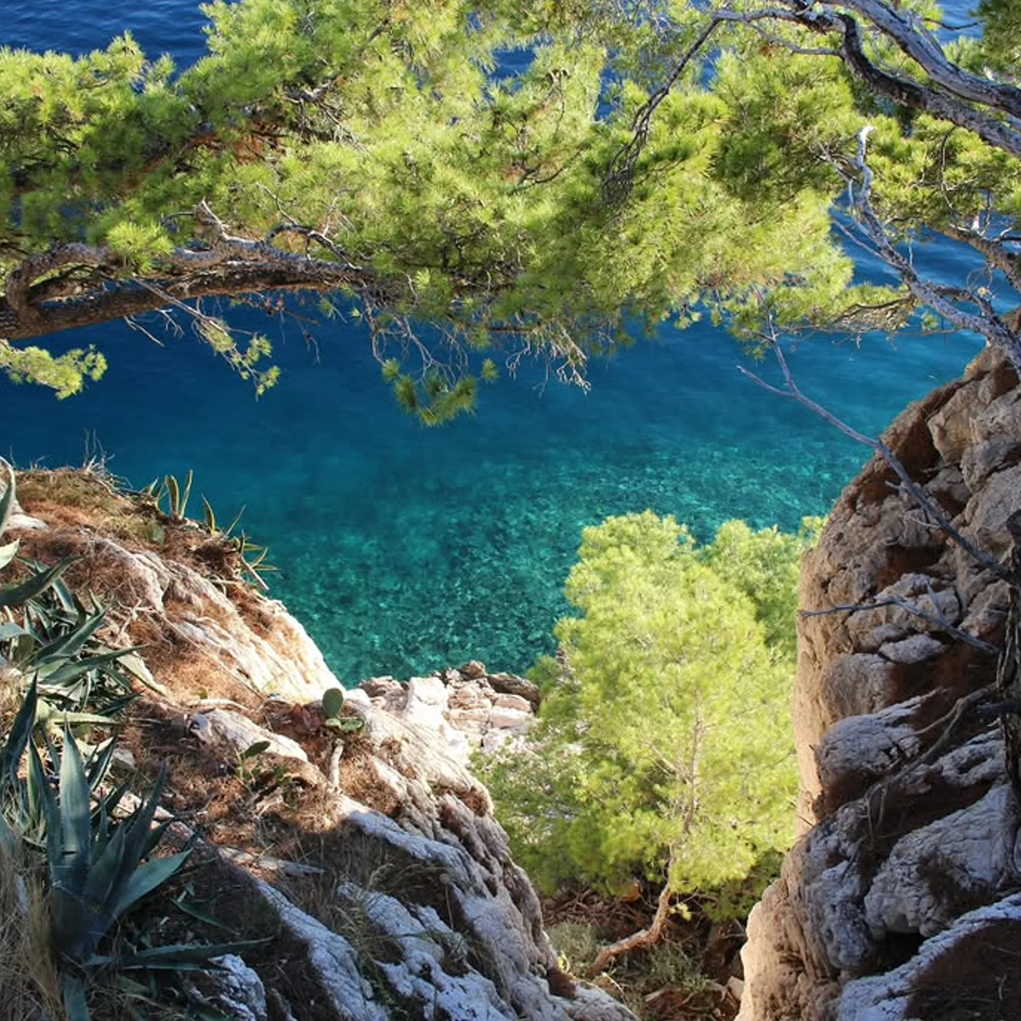 mediterranean coastal scenery